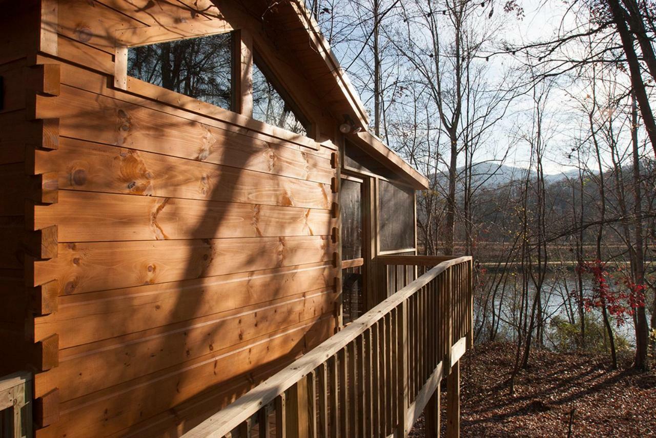 Pine Gables Cabins Villa Lake Lure Bagian luar foto