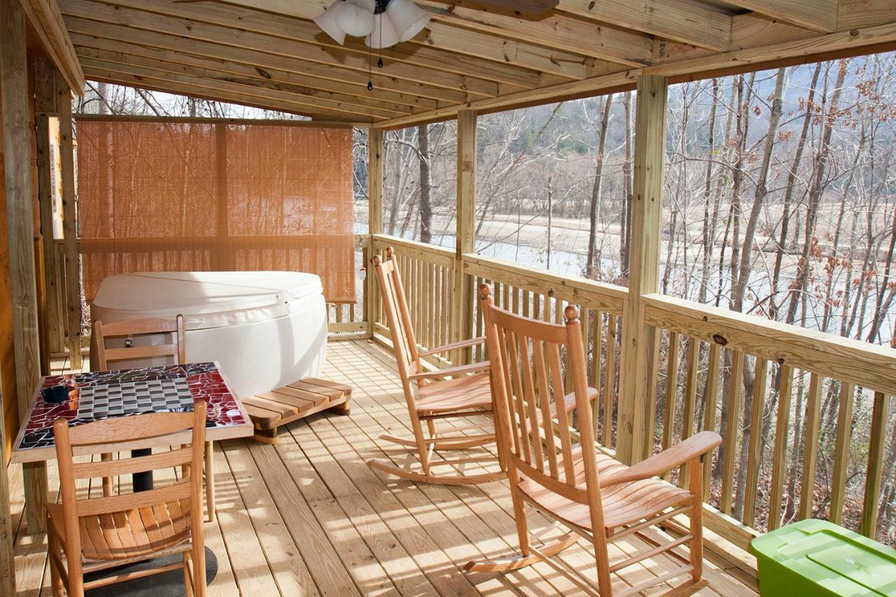 Pine Gables Cabins Villa Lake Lure Bagian luar foto
