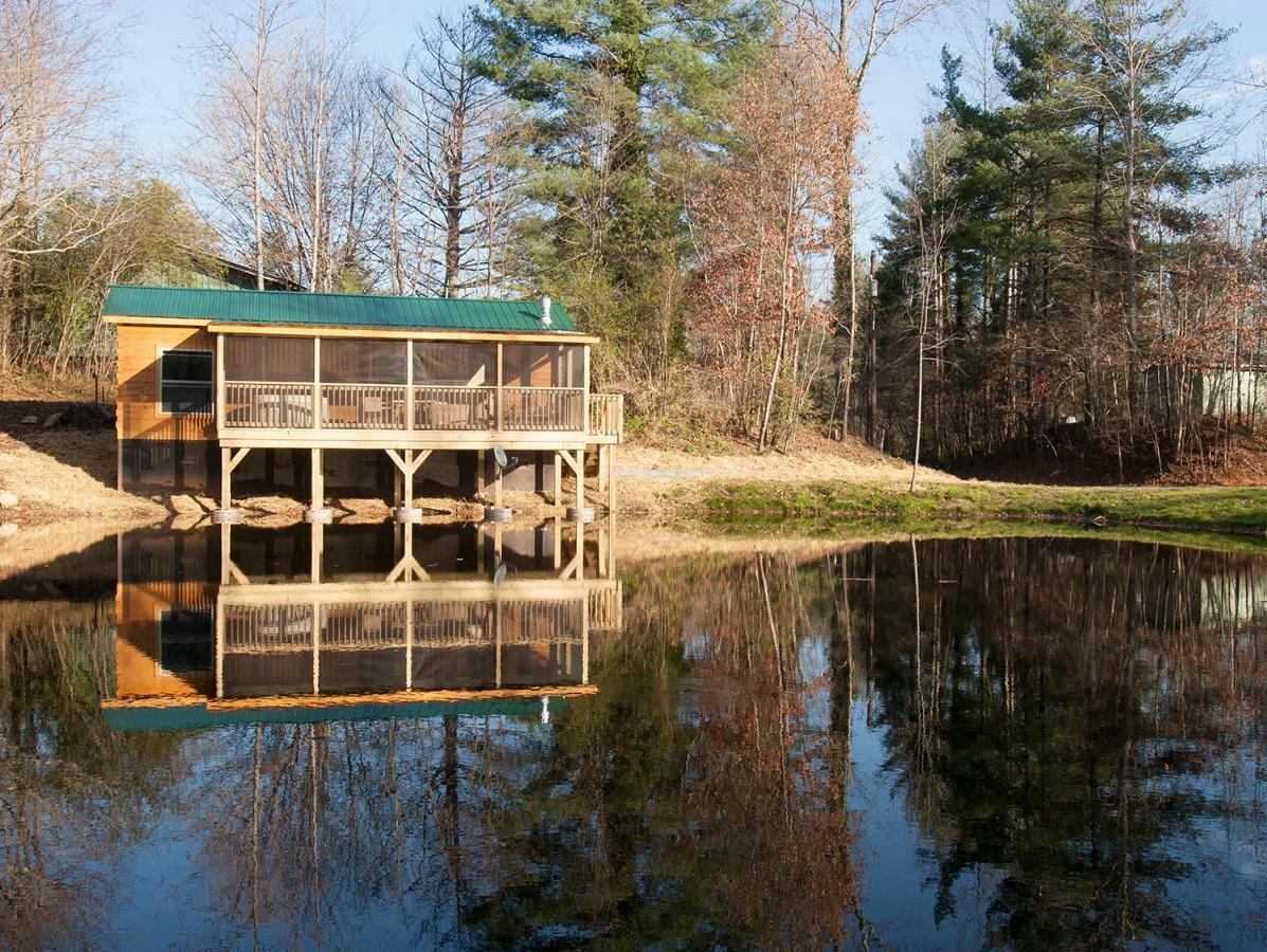 Pine Gables Cabins Villa Lake Lure Bagian luar foto