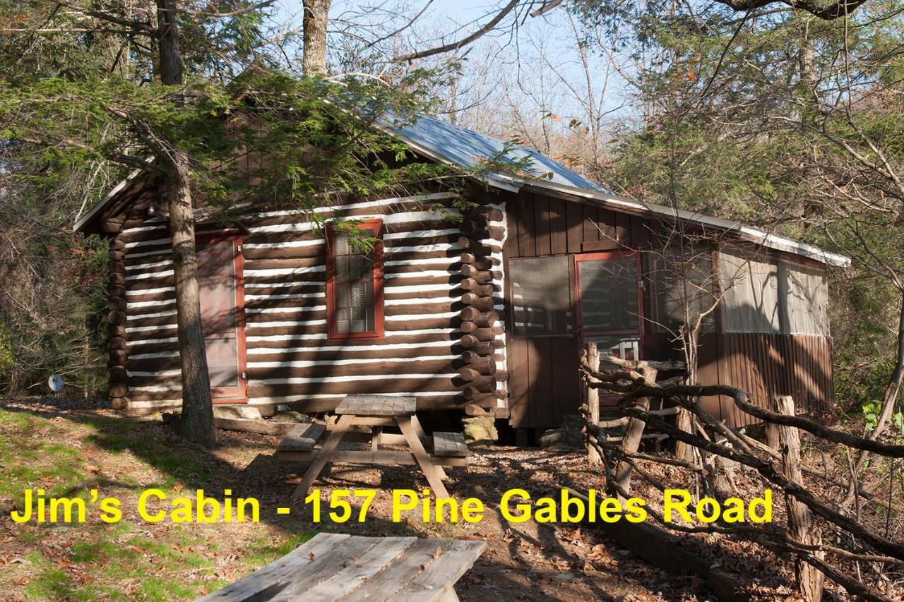 Pine Gables Cabins Villa Lake Lure Bagian luar foto