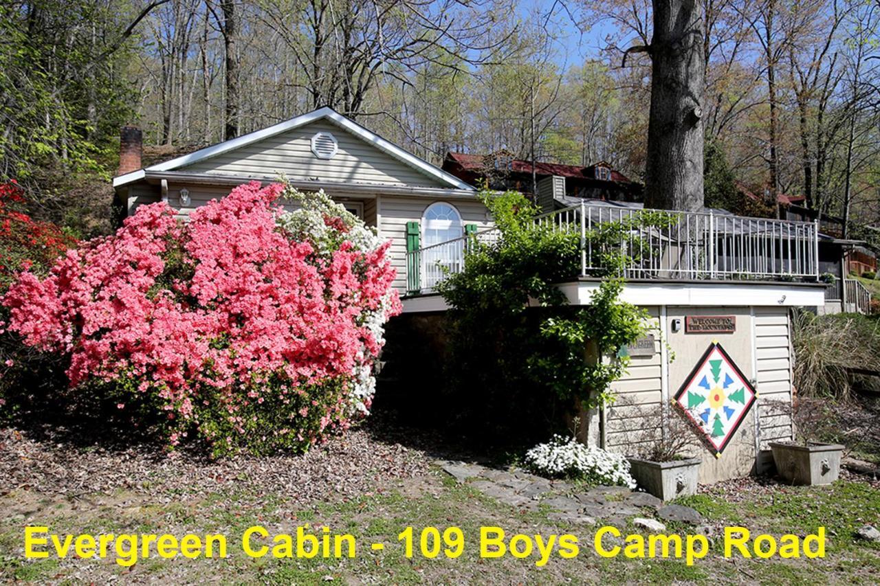 Pine Gables Cabins Villa Lake Lure Bagian luar foto
